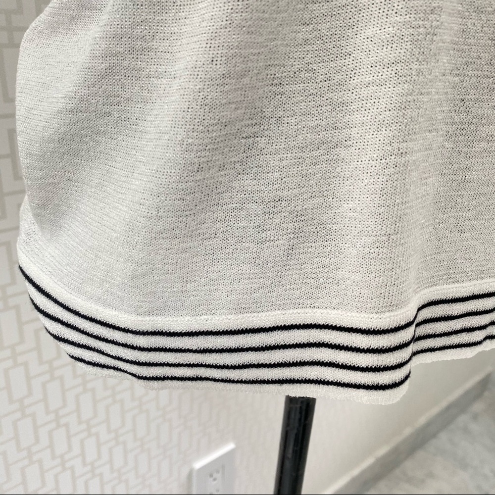 🇫🇷 Lili Sidonio Cream & Black Knit Top - Picture 8 of 11